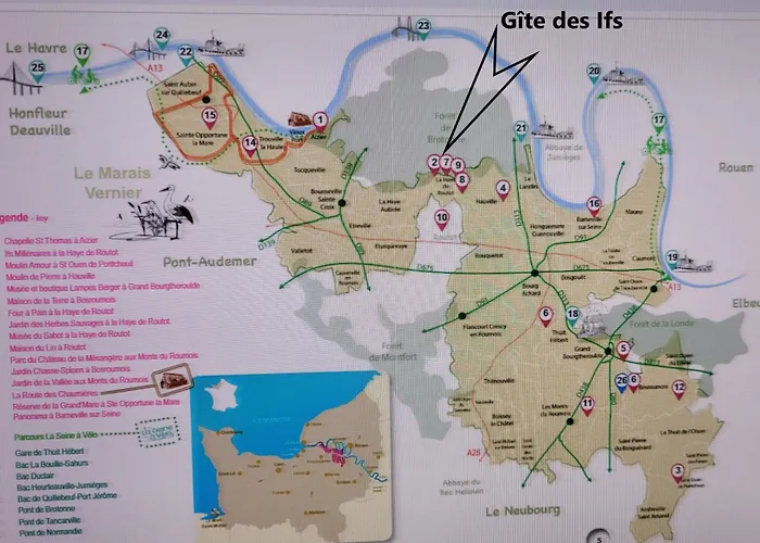 Au Chateau Des Ifs Holiday home La Haye-de-Routot